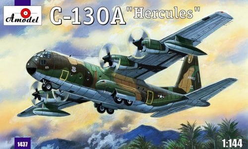 Go to product AMODEL 1437 - 1:144 C-130A Hercules