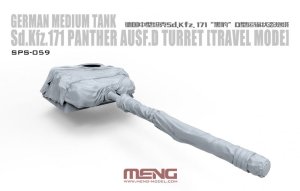 MENG MODEL  SPS059 - 1:35 Sd.Kfz.171 Panther Ausf.D Turret (Travel Mode)