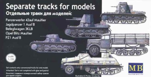 Go to product MASTER BOX 3505 - 1:35 Separate tracks Pz.Kpfw. I