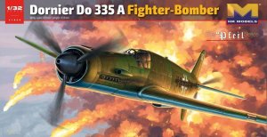 HK MODELS 01E08 - 1:32 Dornier Do 335 A Pfeil Fighter-Bomber
