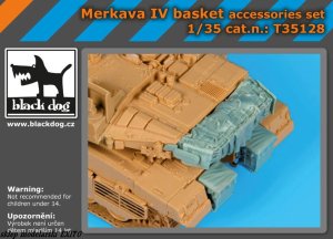 BLACK DOG T35128 - 1:35 Merkava IV basket accessories set