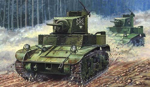Go to product MIRAGE 72670 - 1:72 Amerykański Czołg Lekki M3