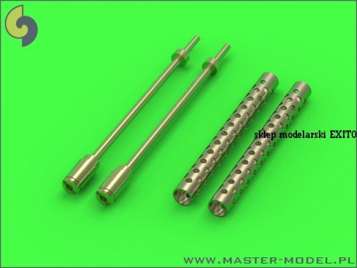 Go to product MASTER GM-35-004 - 1:35 gun barrels for Browning M1919 .30 cal with conical barrel end