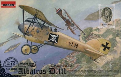 Go to product RODEN 022 - 1:72 Albatros D.III oeffag s.53