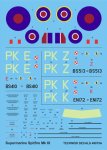 TECHMOD 48075 - 1:48 Supermarine Spitfire F.IX Gabreski's Spitfires