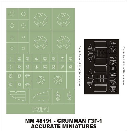 Go to product MONTEX MM48191 - 1:48 Grumman F3F1