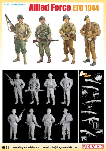 Go to product DRAGON 6653 - 1:35 Allied Force ETO 1944
