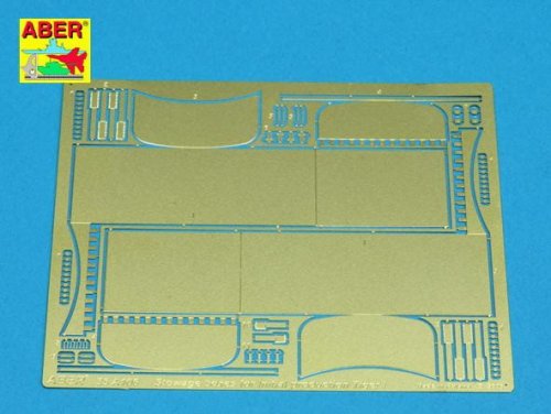 Go to product ABER 35A106 - 1:35 Turret side stowage bins for Pzkpfw. VI Tiger I initial production model