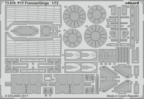 Go to product EDUARD 73610 - 1:72 P1Y Frances / Ginga