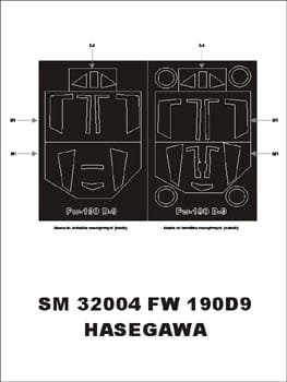Go to product MONTEX SM32004 - 1:32 Focke Wulf Fw-190 D-9
