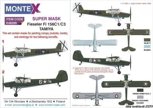 Go to product MONTEX K48289 - 1:48 Fi 156C Storch