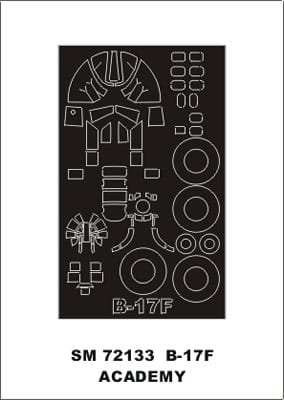 Go to product MONTEX SM72133 - 1:72 Boeing B-17 F