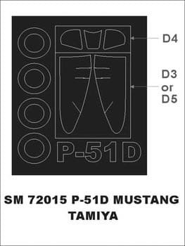 Go to product MONTEX SM72015 - 1:72 P-51 D Mustang