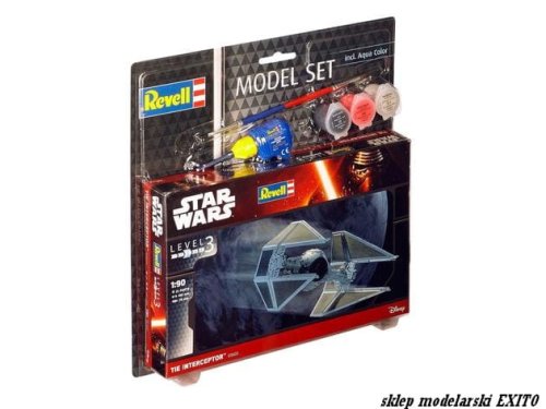 Go to product REVELL 63603 - 1:90 TIE Interceptor Model Set