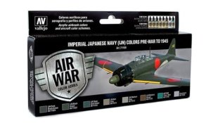 VALLEJO Model Air Set 71169 - IJN Colors Pre-War to 1945