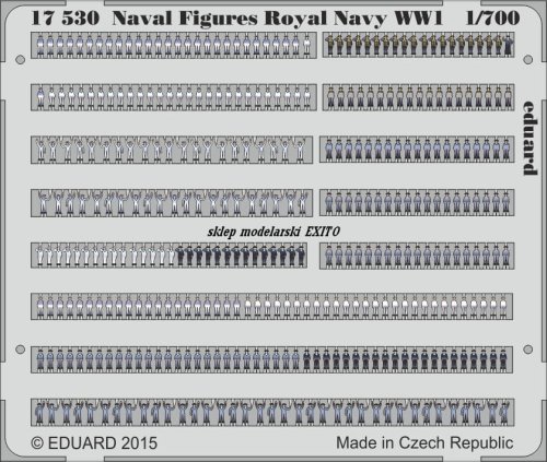 Go to product EDUARD 17530 - 1:700 Naval Figures Royal Navy