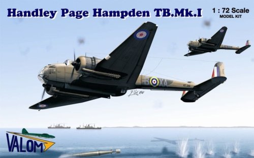 Go to product VALOM 72042 - 1:72 Handley Page Hampden TB.Mk.I