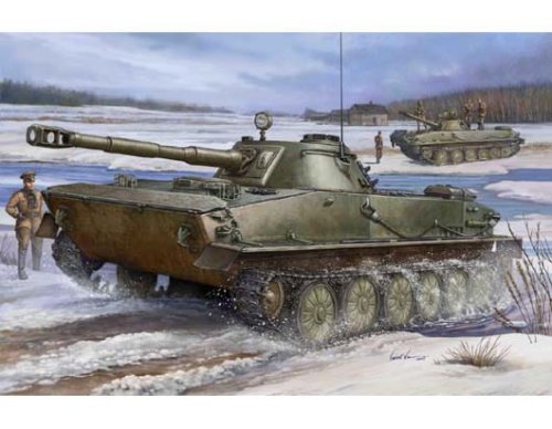 Go to product TRUMPETER 00380 - 1:35 Russian PT-76 Light Amphibious Tank
