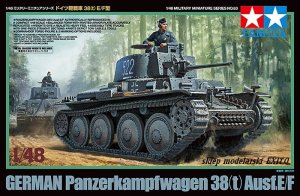 TAMIYA 32583 - 1:48 German Panzerkampfwagen 38(t) Ausf.E/F