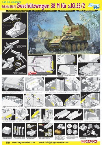 Go to product DRAGON 6429 - 1:35 Sd.Kfz.138/1 Geschutzwagen