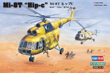 Go to product HOBBY BOSS 87221 - 1:72 Mi-8T Hip-C