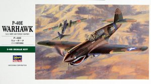 HASEGAWA JT86 - 1:48 P-40E Warhawk