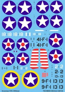TECHMOD 32013 - 1:32 Grumman F4F-4 Wildcat
