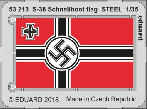 Go to product EDUARD 53213 - 1:35 S-38 Schnellboot flag - Steel