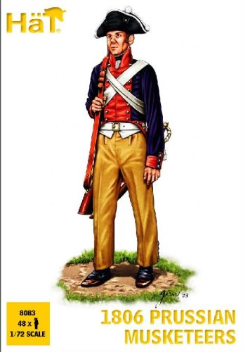Go to product HAT 8083 - 1:72 1806 Prussian Musketeers