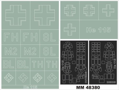 Go to product MONTEX MM48380 - 1:48 Heinkel He 115