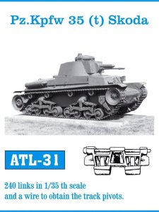 Friulmodel ATL-031 - 1:35 Pz.Kpfw 35 (t) Skoda metal tracks