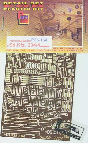 Go to product PART P35164 - 1:35 SD.Kfz.234/4 Panzerspahwagen