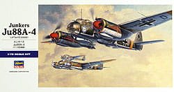 Go to product HASEGAWA E25 - 1:72 Junkers Ju88A-4