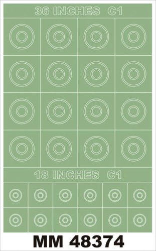 Go to product MONTEX MM48374 - 1:48 RAF Roundels type C1
