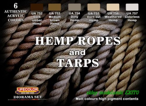 Go to product LIFECOLOR CS 28 - Hemp Ropes and Tarps
