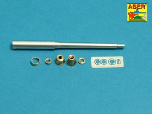 Aber 35L-238 - 1:35 88mm KwK36/L56 metal gun barrel for Tiger I late production tank