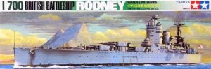 TAMIYA 77502 - 1:700 Rodney - British Battleship