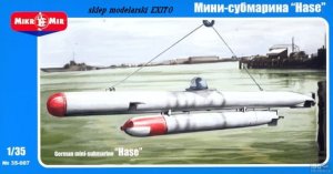 MIKROMIR 35007 - 1:35 German mini-submarine Hase