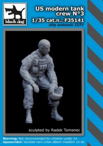 BLACK DOG F35141 - 1:35 US modern tank crew N°3