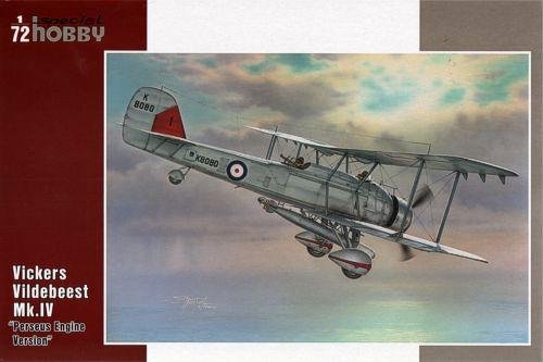 Go to product SPECIAL HOBBY 72243 - 1:72 Vickers Vildebeest - Perseus engine version
