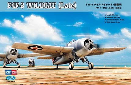 Go to product HOBBY BOSS 80327 - 1:48 F4F-3 Wildcat (late)