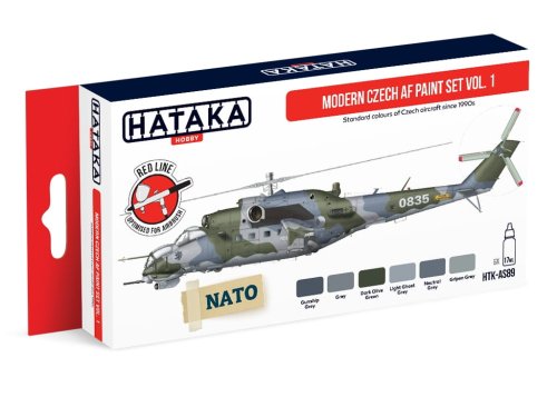Go to product HATAKA AS89 - Modern Czech AF vol.1 paint set
