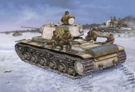 Go to product HOBBY BOSS 84813 - 1:48 Russian KV-1 Model 1942