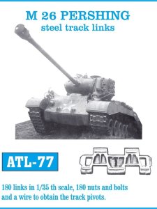 Friulmodel ATL-077 - 1:35 M 26 Pershing metal tracks