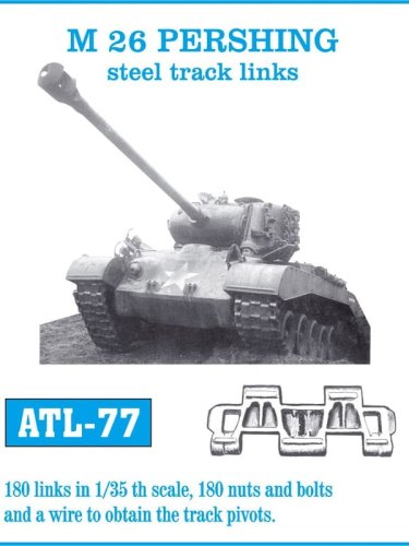 Go to product Friulmodel ATL-077 - 1:35 M 26 Pershing metal tracks