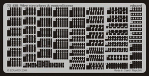 EDUARD 72438 - 1:72 Wire Stretchers & Controlhorns
