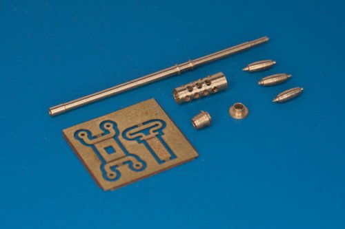 Go to product RB MODEL 48B48 - 1:48 Barrel and parts 12,7mm (0,5") Browning M2