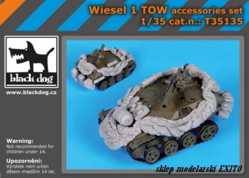 Go to product BLACK DOG T35135 - 1:35 Wiesel 1 Tow accessories set