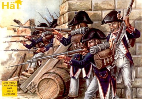 Go to product HAT 8062 - 1:72 1805 French Line Infantry