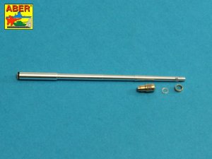 Aber 35L-252 - 1:35 7,5cm/5,5cm Pak 41 L/57 metal gun barrel for German Pz.Kpfw. VI Ausf. C (VK36.01) tank